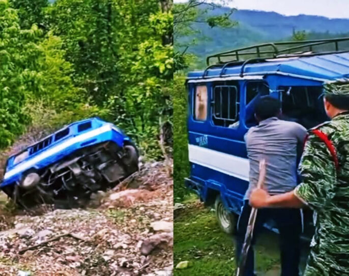 गोदावरीमा भीरबाट टेम्पो फालिएको विवाद टुंगियो, धानादेवीलाई ५ लाख क्षतिपूर्ति