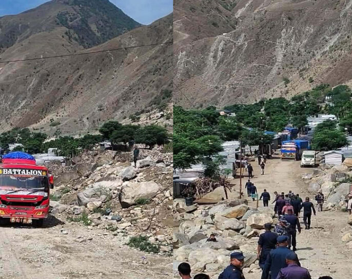 अवरुद्ध कर्णाली करिडोर खुल्यो, माग पूरा नभए पुनः बन्द गर्ने चेतावनी