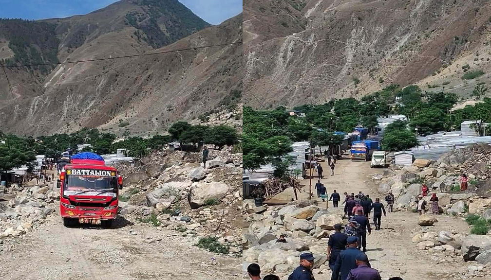 अवरुद्ध कर्णाली करिडोर खुल्यो, माग पूरा नभए पुनः बन्द गर्ने चेतावनी