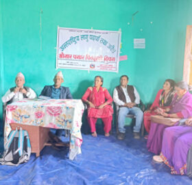 बुढीगंगामा लागूऔषध दुरुपयोगविरुद्ध सचेतना, युवालाई कुलतबाट जोगिन आग्रह