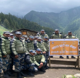 बाजुराको लाम्पाटामा सुरक्षा बेश स्थापना, स्थानीय गाउँ फर्कर्दै