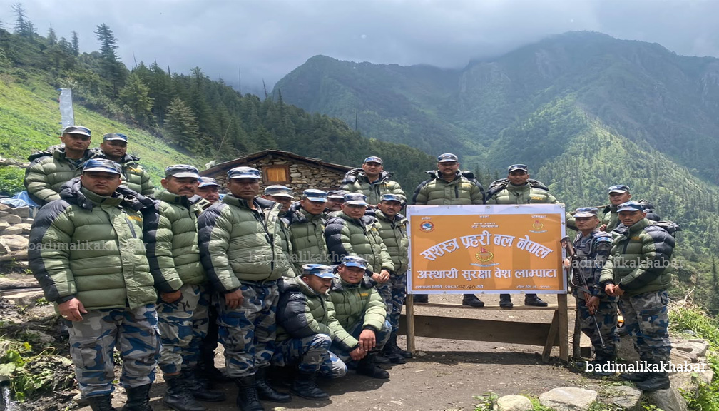 बाजुराको लाम्पाटामा सुरक्षा बेश स्थापना, स्थानीय गाउँ फर्कर्दै