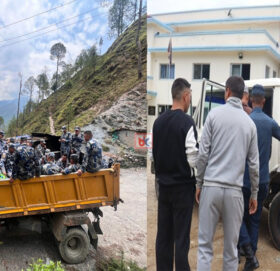 बाजुराको लाम्पाटामा सशस्त्र र नेपाल प्रहरीको संयुक्त सुरक्षा बेस स्थापना