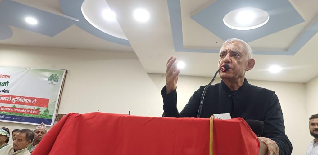 नेपाली कांग्रेस टुक्रियो, अब एक ढिक्का हुनुपर्छ : शशांक कोइराला