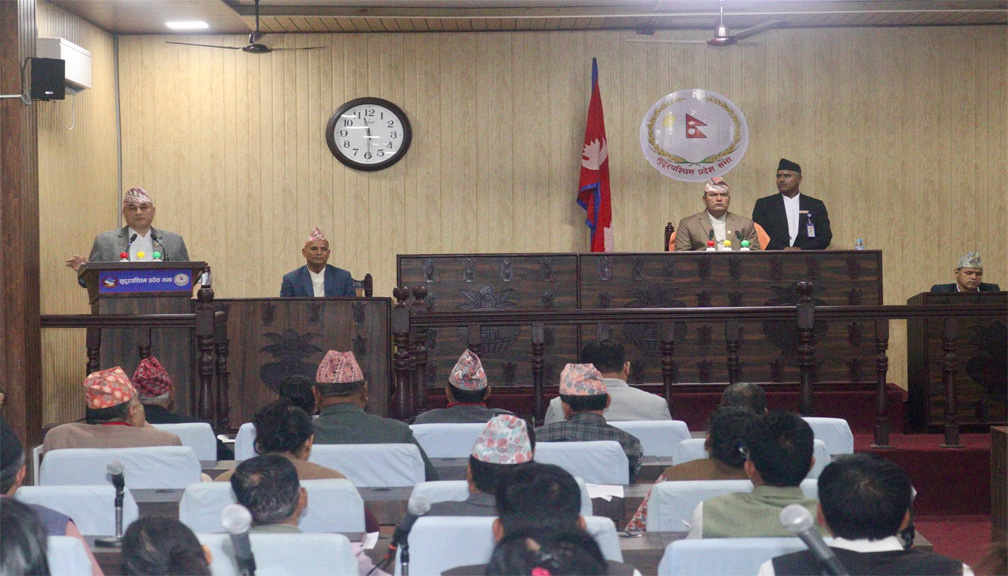 सुदूरपश्चिम सरकारको वार्षिक नीति तथा कार्यक्रम बहुमतले पारित