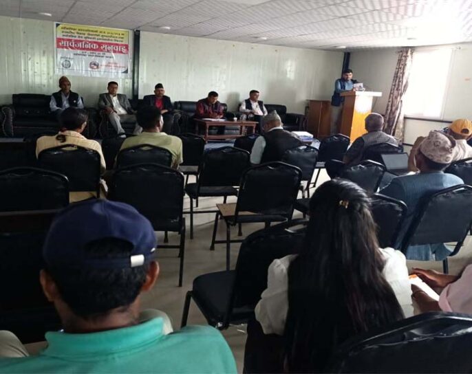 बडीमालिका नगरपालिकाको सार्वजनिक सुनुवाई कार्यक्रम सम्पन्न