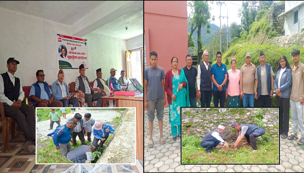 बाजुरामा गगन र देउवा पक्षद्वारा छुट्टाछुट्टै रूपमा विपी स्मृति दिवस मनाइयो