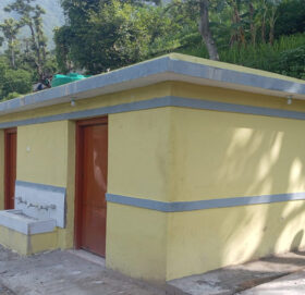 त्रिवेणीका चार विद्यालयमा समावेशी शौचालय निर्माण